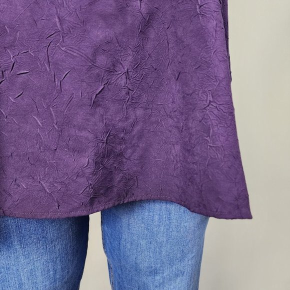 Penningtons Purple Sleeveless Top Size 5X - Picture 3 of 8